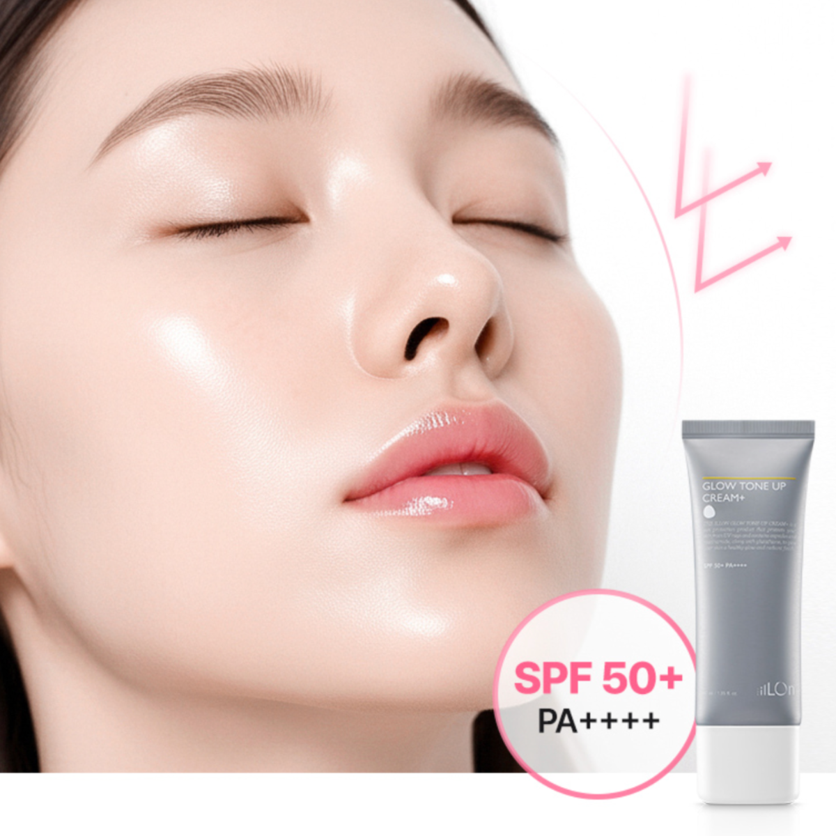 Kem Chống Nắng Nâng Tone The ILLON Glow Tone Up